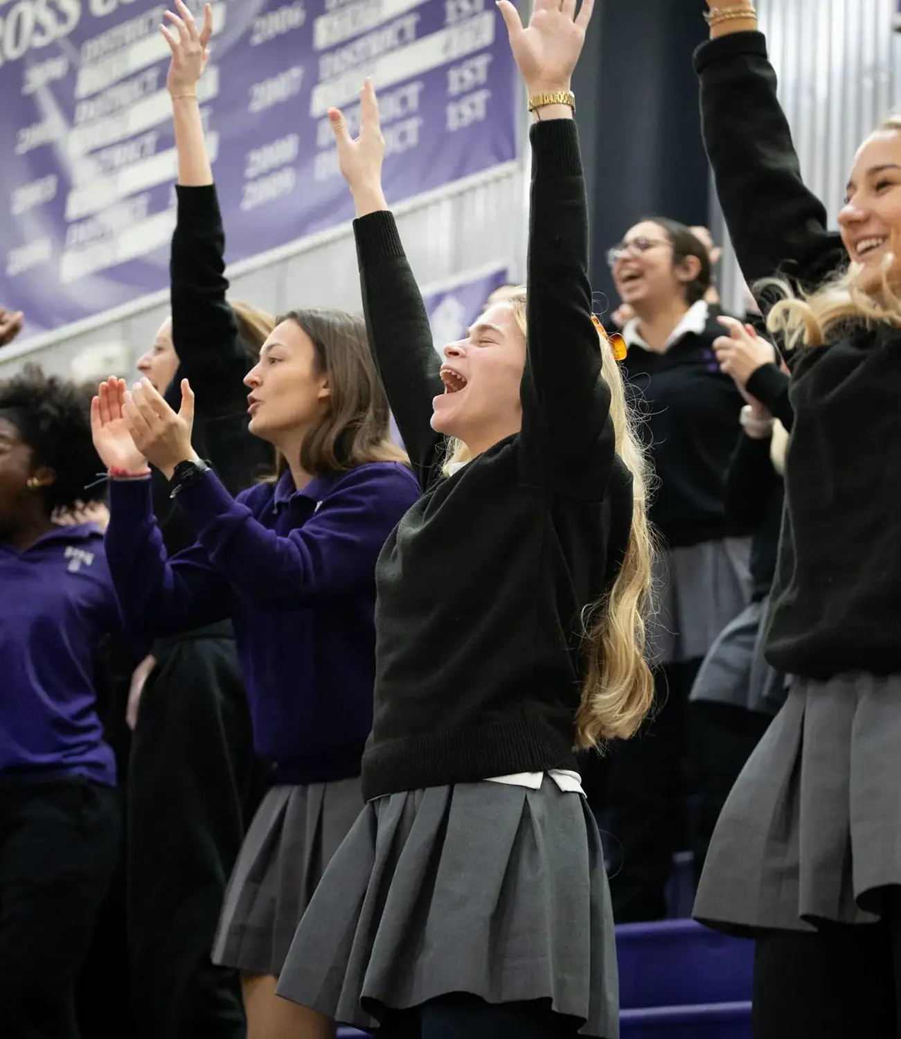 Private school, well-connected community, willing to help each other, sense of belonging, feels like family, inquire about our school, visit Notre Dame de Sion, interested in applying
