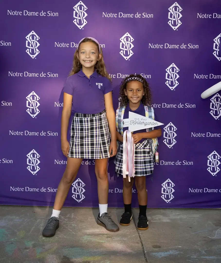 Private school, well-connected community, willing to help each other, sense of belonging, feels like family, inquire about our school, visit Notre Dame de Sion, interested in applying